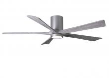 Matthews Fan Company IR5HLK-BN-BW-60 - Irene - 5HLK - Brushed Nickel - Barn Wood Tone Blades - 60" Blades