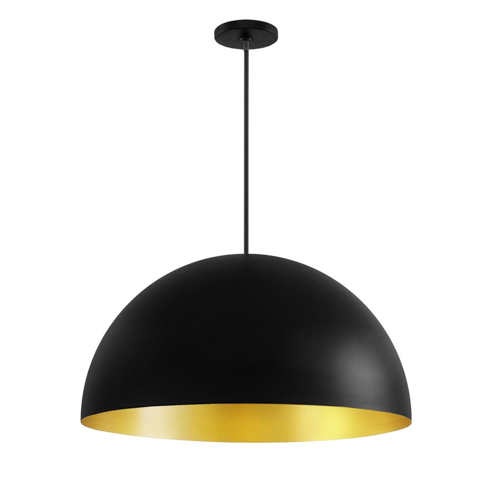 Elias 24" 5-Light Dome Pendant