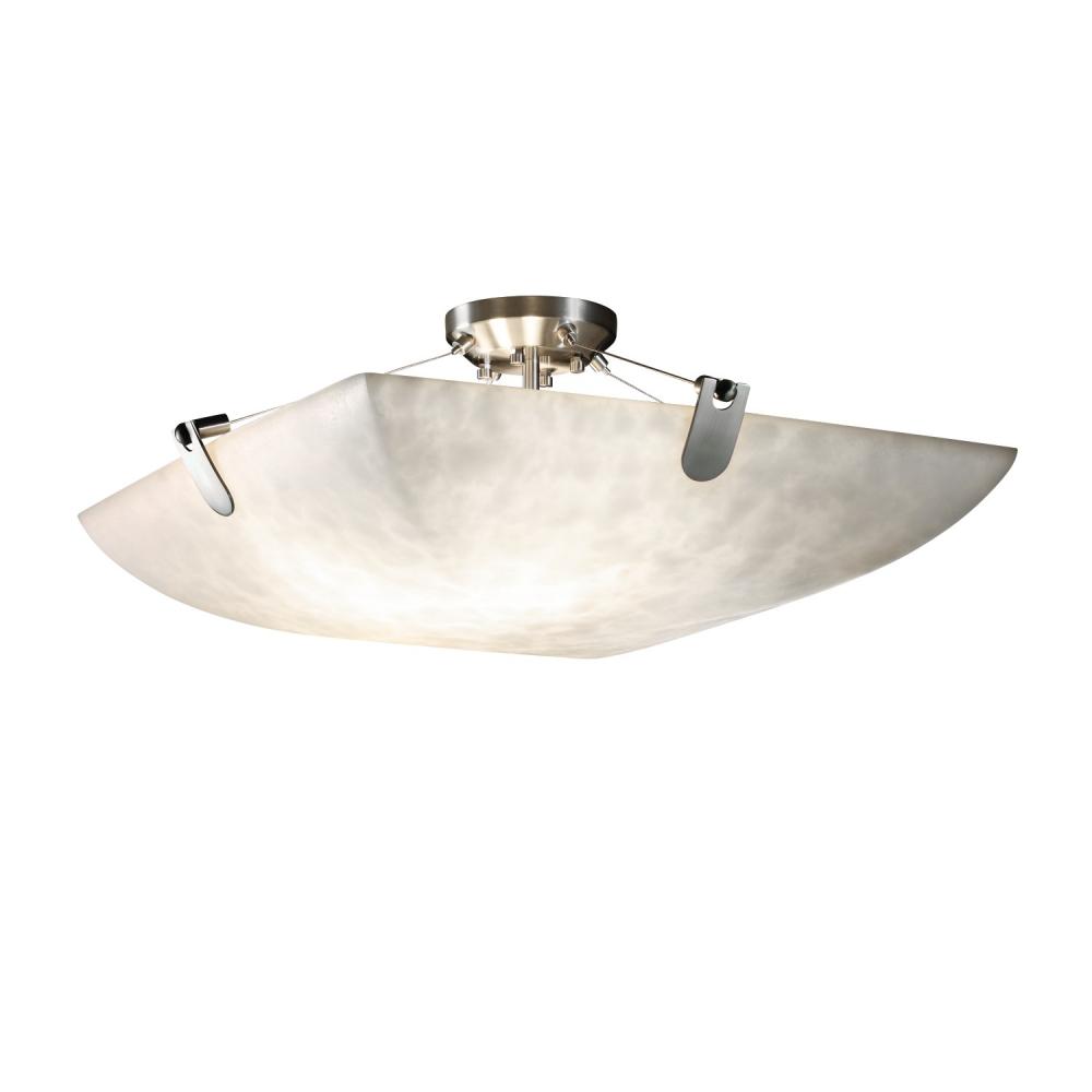 24" Semi-Flush Bowl w/ U-Clips