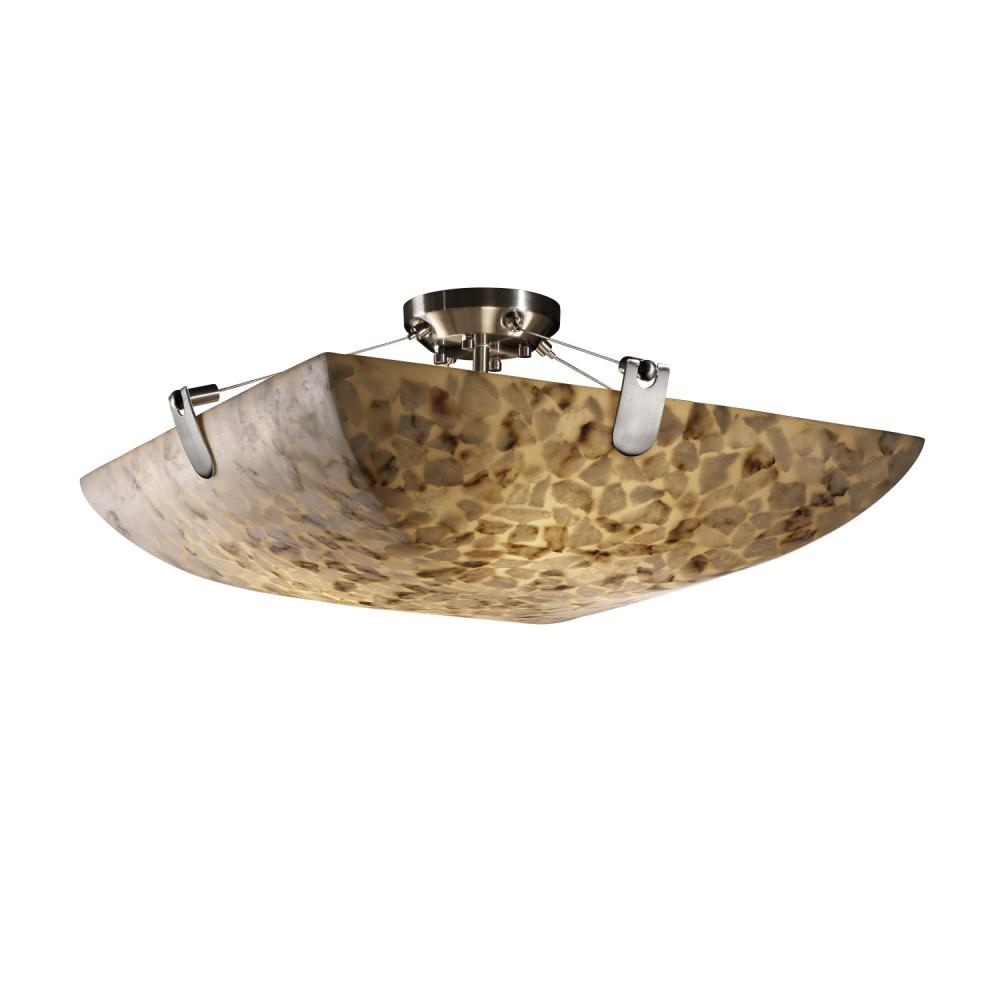 24" Semi-Flush Bowl w/ U-Clips