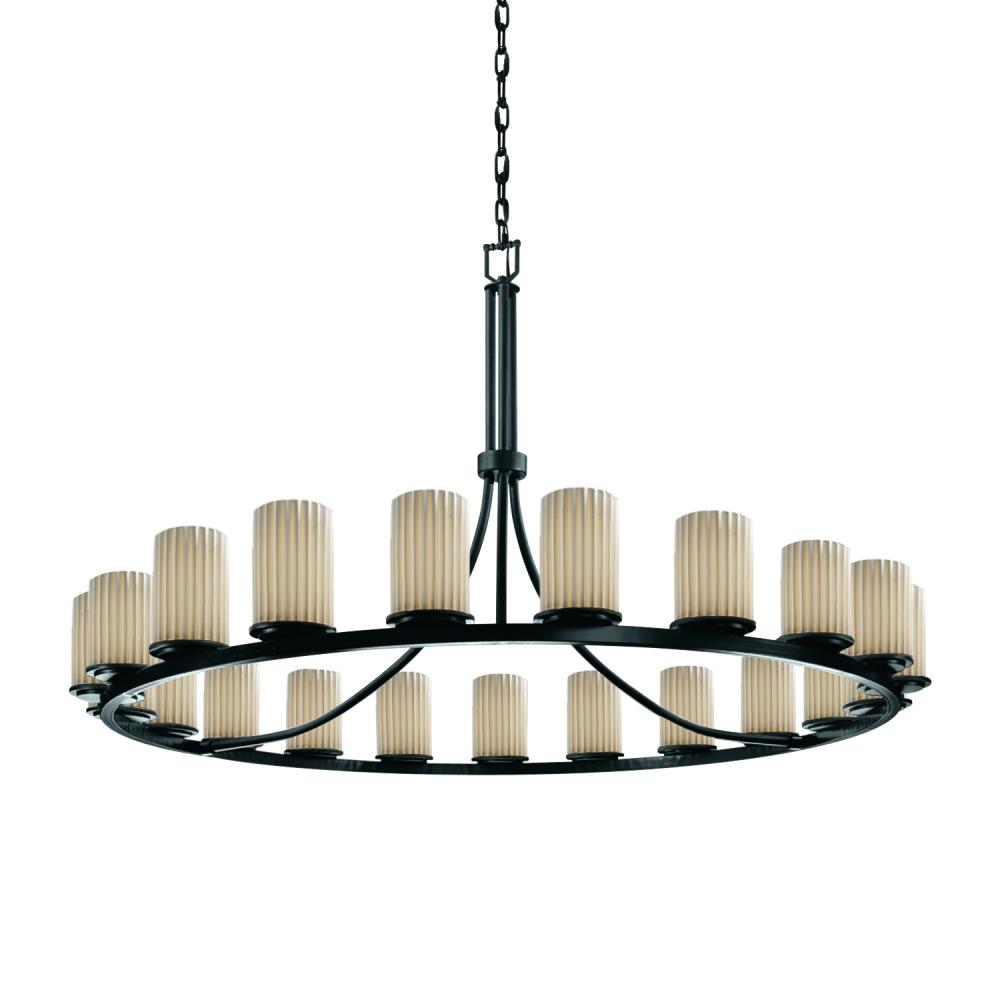 Dakota 21-Light 1-Tier Ring Chandelier