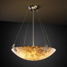 Justice Design Group ALR-9621-35-NCKL-LED3-3000 - 18" LED Pendant Bowl w/ U-Clips