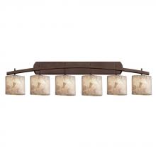 Justice Design Group ALR-8596-30-DBRZ-LED6-4200 - Archway 6-Light LED Bath Bar