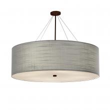 Justice Design Group FAB-9599-GRAY-DBRZ - Classic 60" Drum Pendant