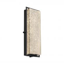 Justice Design Group FSN-7564W-MROR-MBLK - Avalon Large ADA Outdoor/Indoor LED Wall Sconce