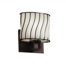 Justice Design Group WGL-8931-30-GRCB-NCKL - Modular 1-Light Wall Sconce (ADA)