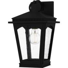 Quoizel HUK8408EK - Huck 1-Light Earth Black Outdoor Wall Lantern