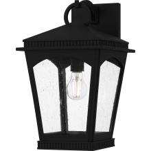 Quoizel HUK8410EK - Huck 1-Light Earth Black Outdoor Wall Lantern