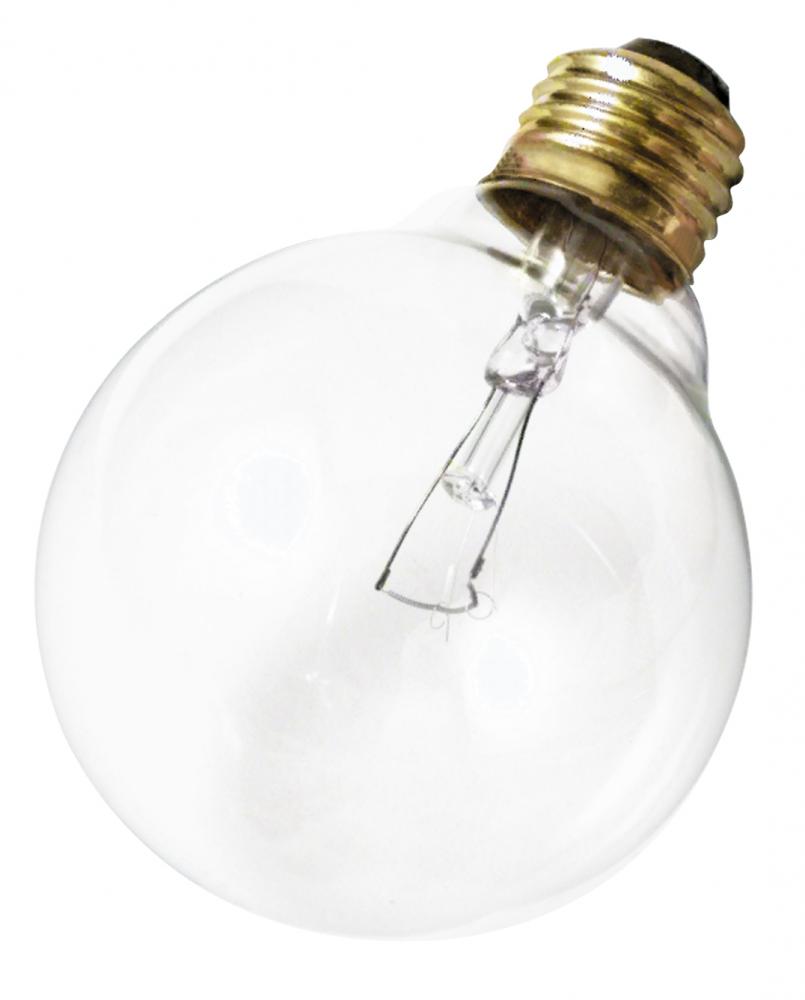 40 Watt G25 Incandescent; Clear; 3000 Average rated hours; 360 Lumens; Medium base; 130 Volt