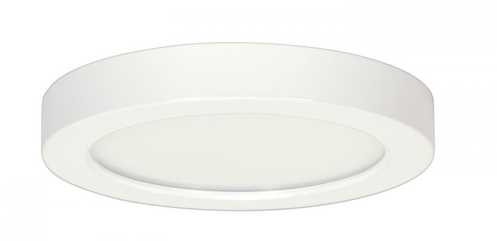 Blink - 18.5W- 9" Surface Mount LED - 3000K- Round Shape - White Finish - 277V