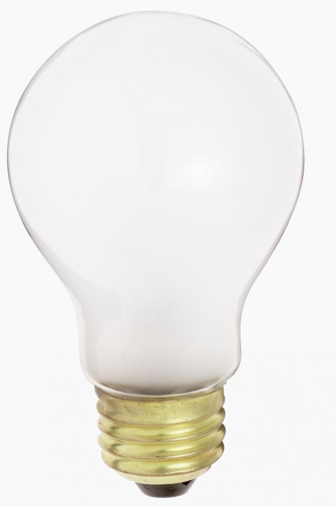 75 Watt A19 Incandescent; Frost; 2500 Average rated hours; 760 Lumens; Medium base; 130 Volt; 2/Pack