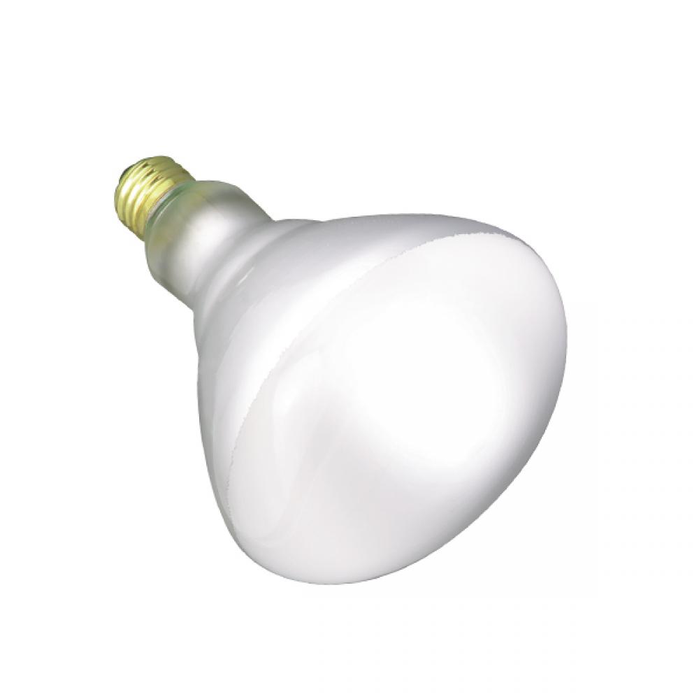 120 Watt BR40 Incandescent; Frost; 5000 Average rated hours; 1150 Lumens; Medium Skirted base; 130