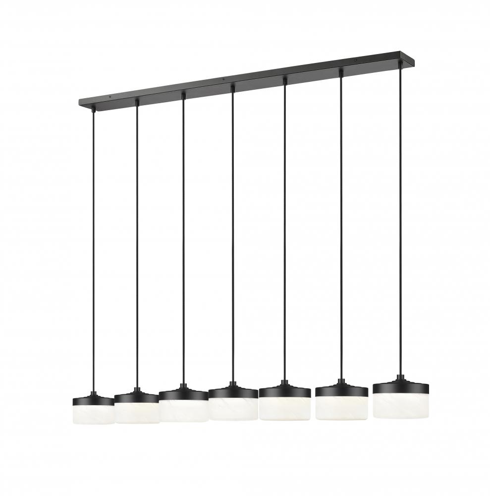 7 Light Linear Chandelier
