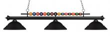 Z-Lite 170MB-SMB - 3 Light Billiard