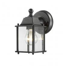 Z-Lite 551BK - 1 Light Outdoor Wall Light