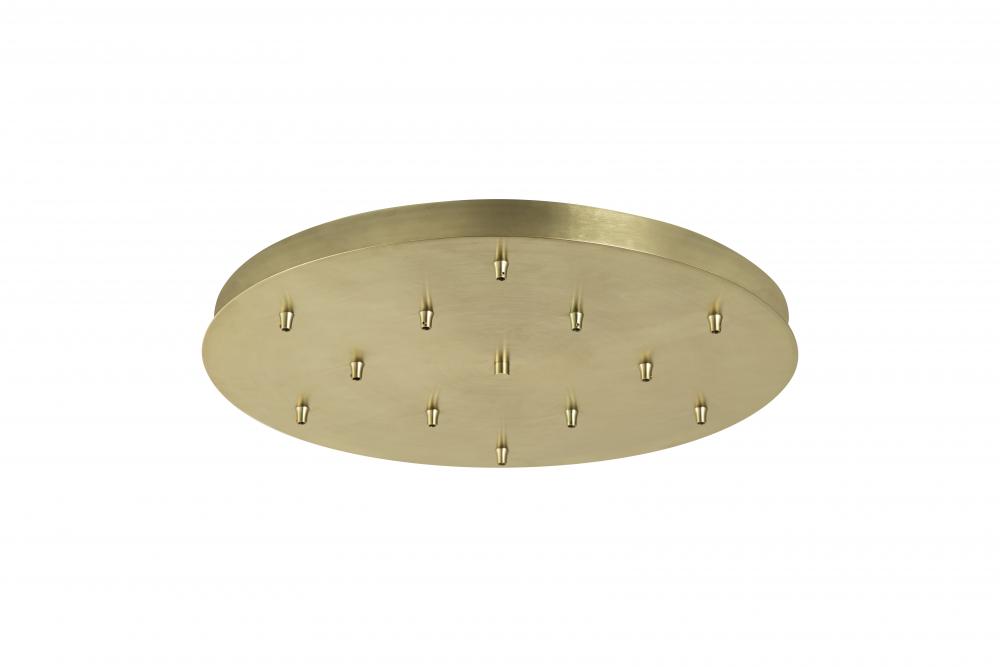 12 Light Round Multi Port Canopy