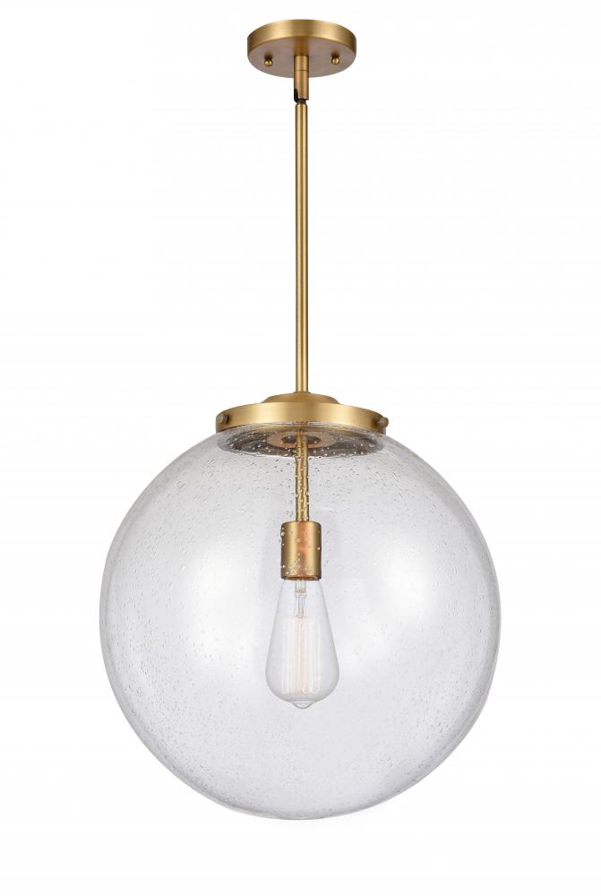 Beacon - 1 Light - 16 inch - Brushed Brass - Cord hung - Pendant