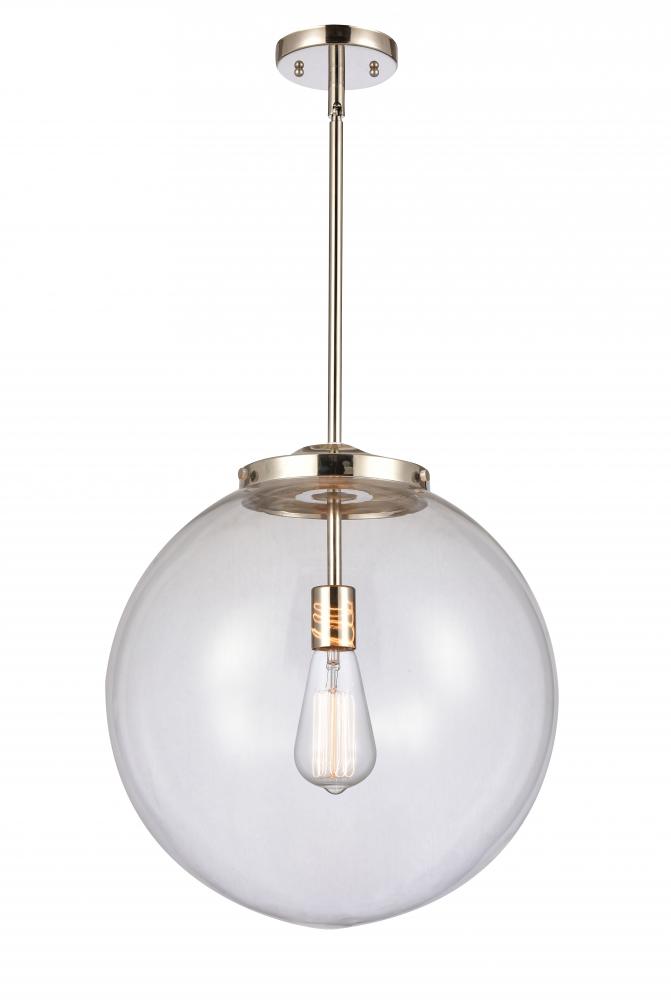 Beacon - 1 Light - 16 inch - Polished Nickel - Cord hung - Pendant