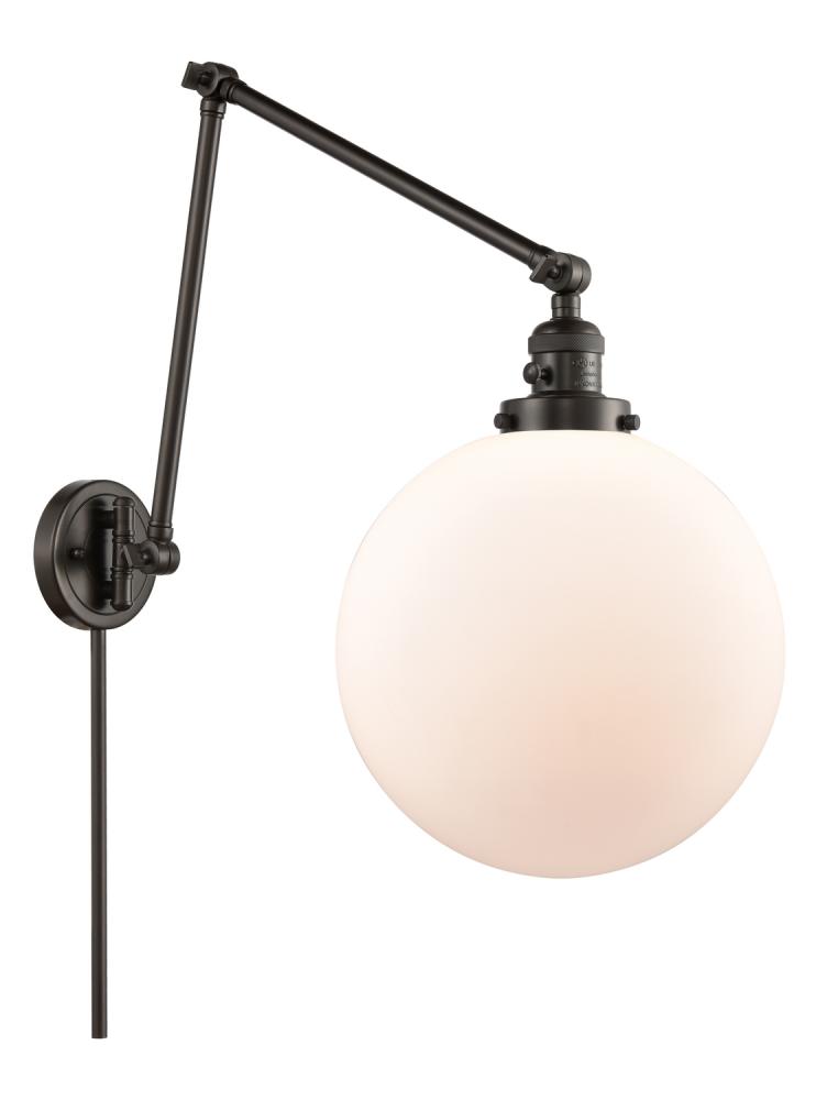 Beacon - 1 Light - 12 inch - Oil Rubbed Bronze - Swing Arm