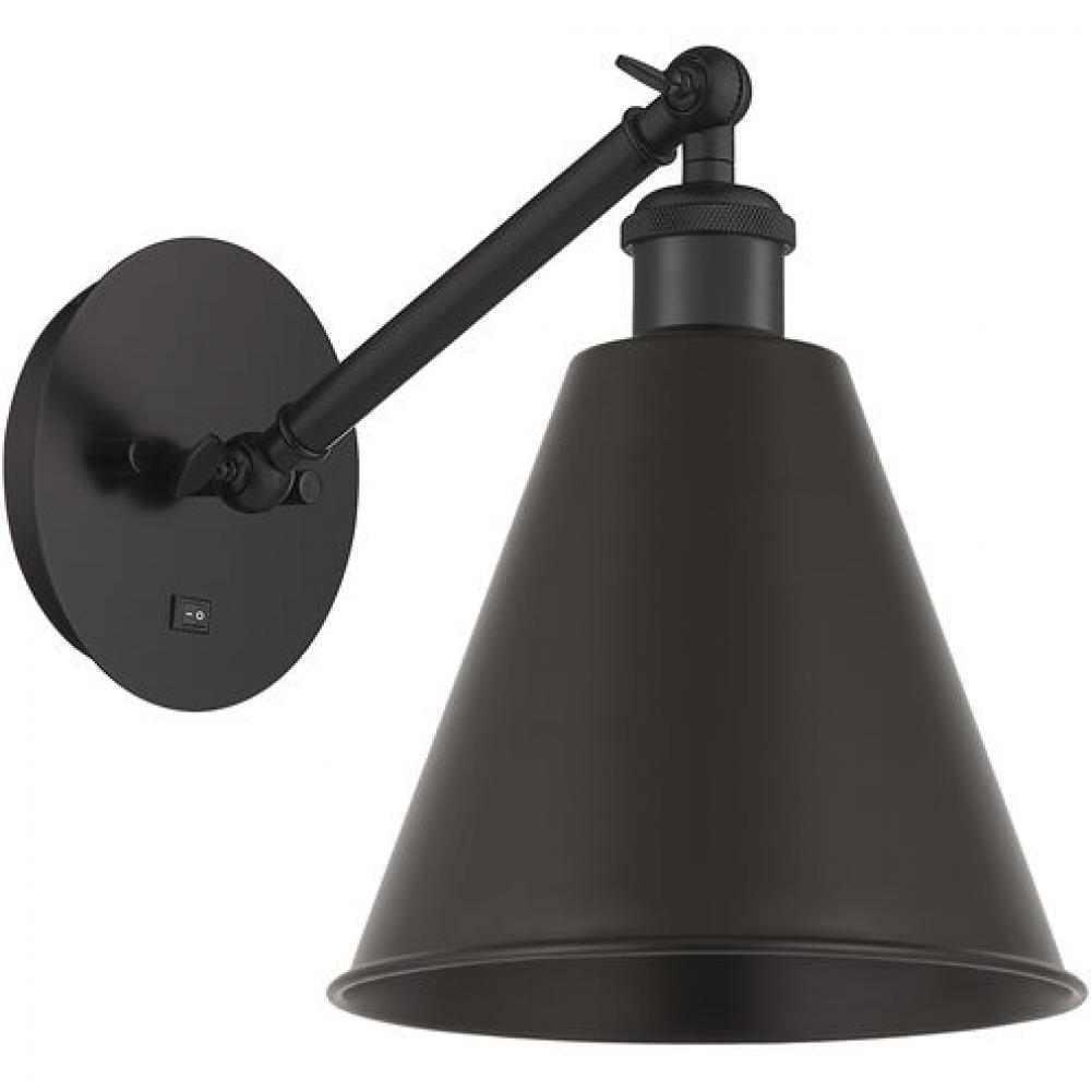 Smithfield - 1 Light - 7 inch - Matte Black - Sconce