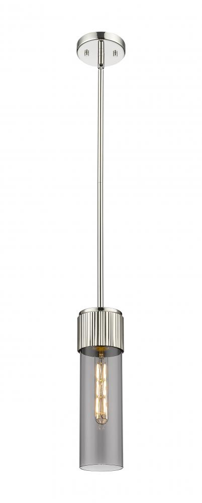 Bolivar - 1 Light - 5 inch - Polished Nickel - Pendant