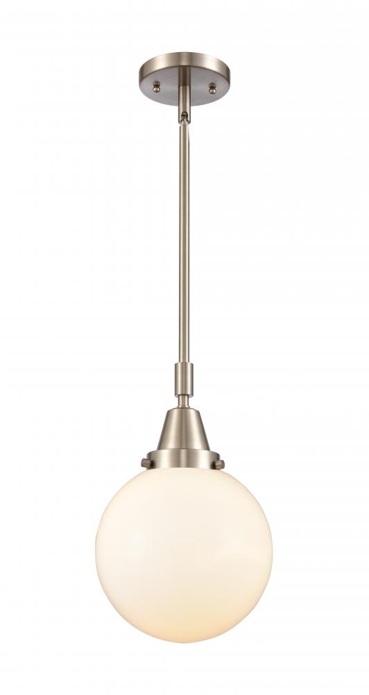 Beacon - 1 Light - 8 inch - Brushed Satin Nickel - Mini Pendant