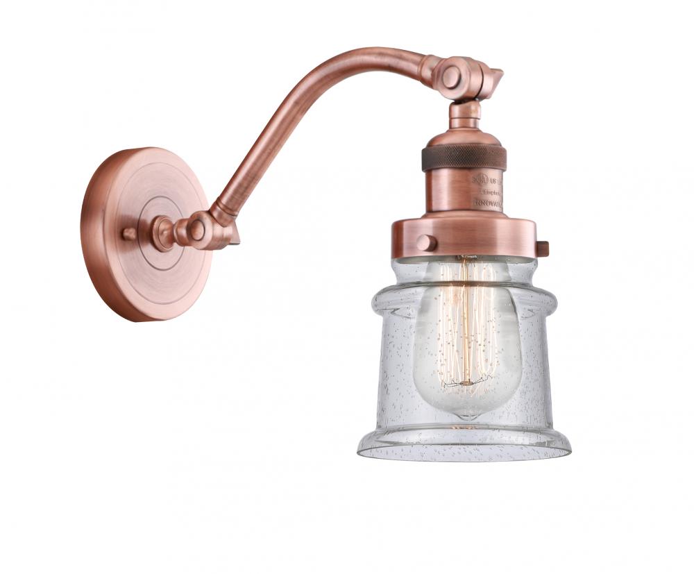 Canton - 1 Light - 7 inch - Antique Copper - Sconce