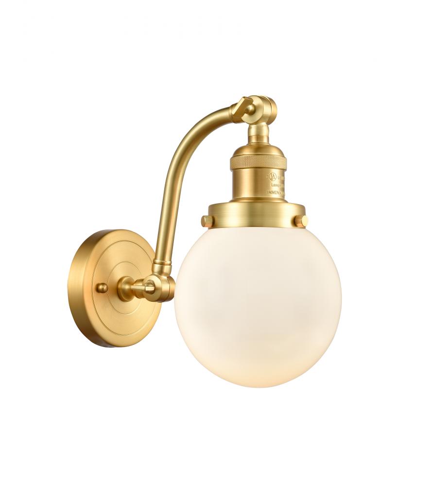 Beacon - 1 Light - 6 inch - Satin Gold - Sconce