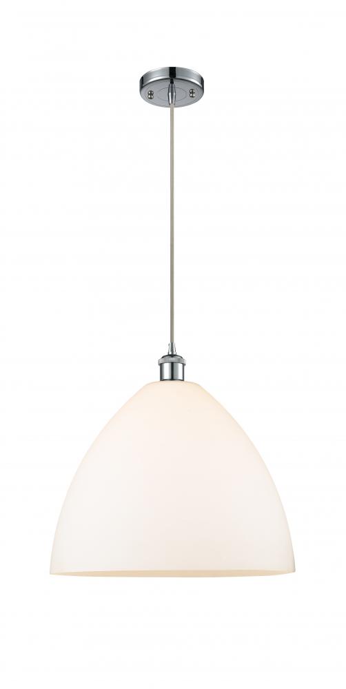 Bristol - 1 Light - 16 inch - Polished Chrome - Cord hung - Pendant