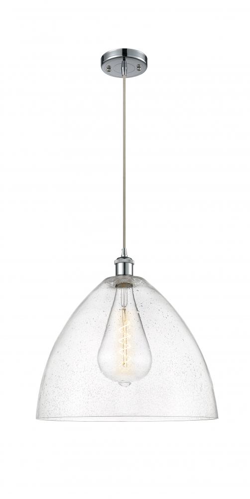 Bristol - 1 Light - 16 inch - Polished Chrome - Cord hung - Pendant