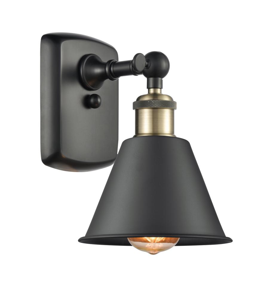 Smithfield - 1 Light - 7 inch - Black Antique Brass - Sconce