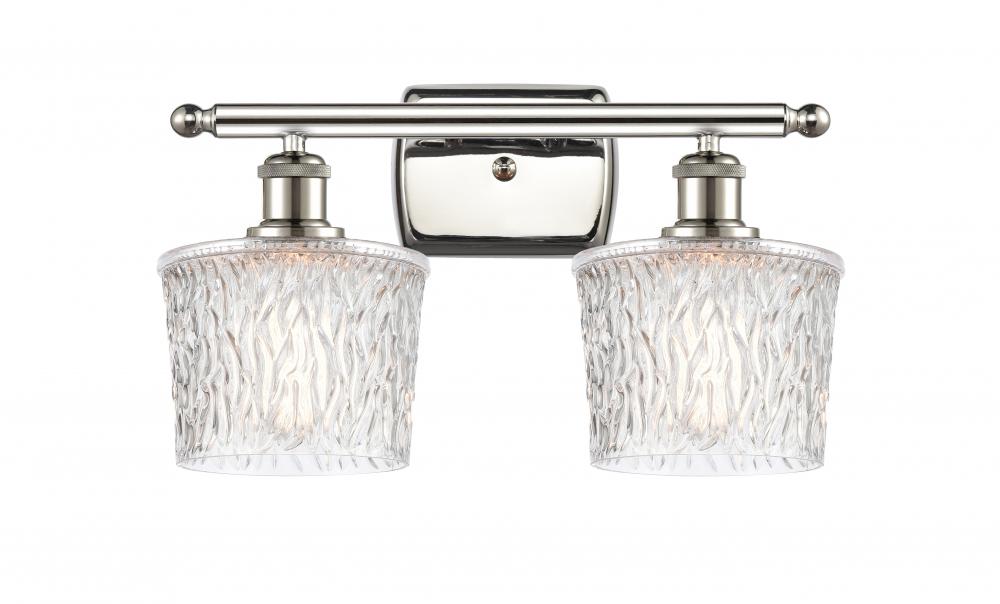 Niagara - 2 Light - 17 inch - Polished Nickel - Bath Vanity Light