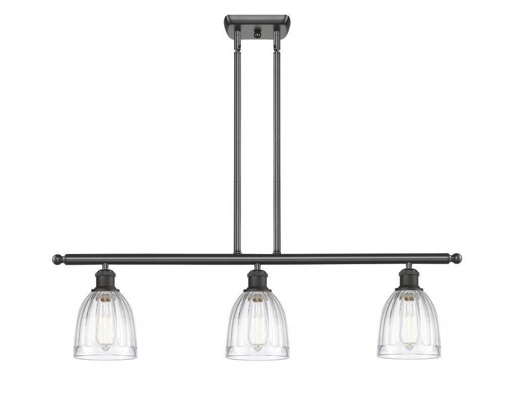 Brookfield - 3 Light - 36 inch - Oil Rubbed Bronze - Cord hung - Island Light