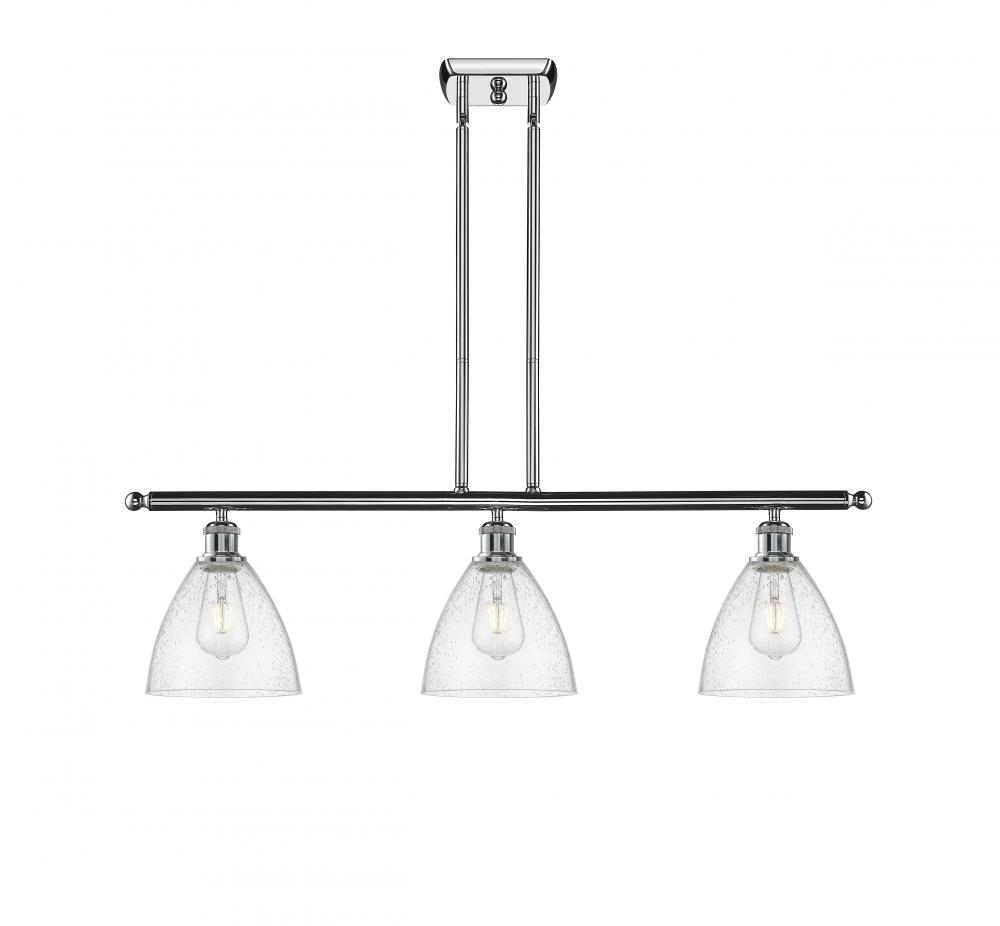 Bristol - 3 Light - 36 inch - Polished Chrome - Cord hung - Island Light