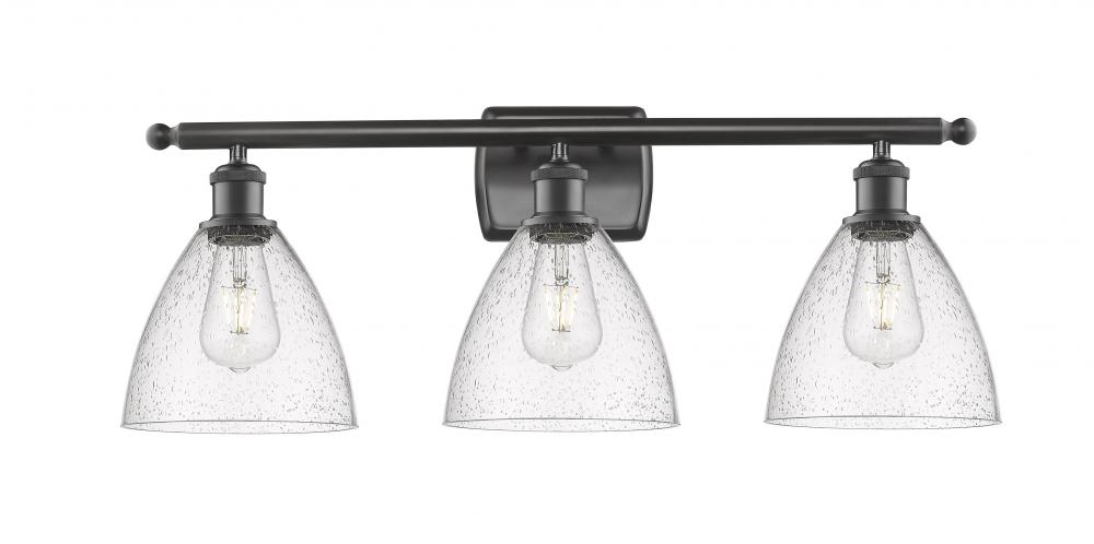 Bristol - 3 Light - 28 inch - Oil Rubbed Bronze - Bath Vanity Light