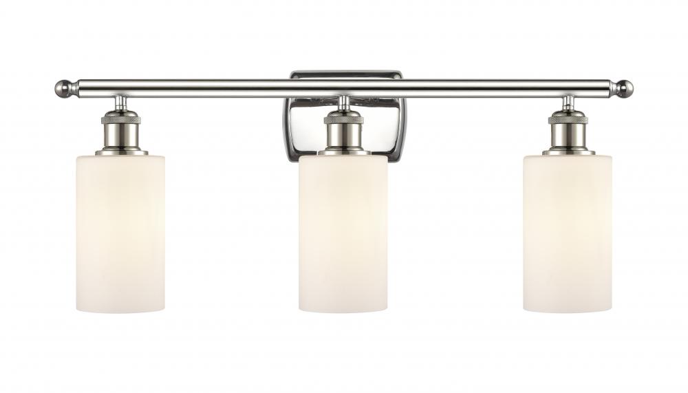 Clymer - 3 Light - 24 inch - Polished Nickel - Bath Vanity Light