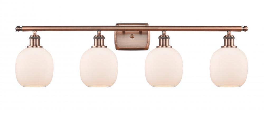 Belfast - 4 Light - 36 inch - Antique Copper - Bath Vanity Light