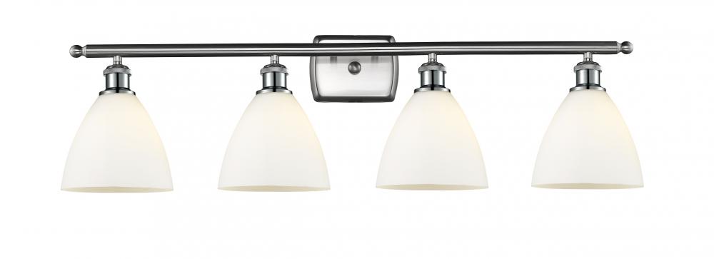 Bristol - 4 Light - 38 inch - Brushed Satin Nickel - Bath Vanity Light