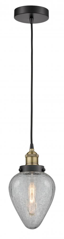 Geneseo - 1 Light - 7 inch - Black Antique Brass - Mini Pendant