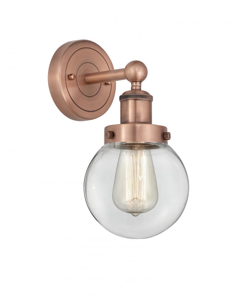 Beacon - 1 Light - 6 inch - Antique Copper - Sconce