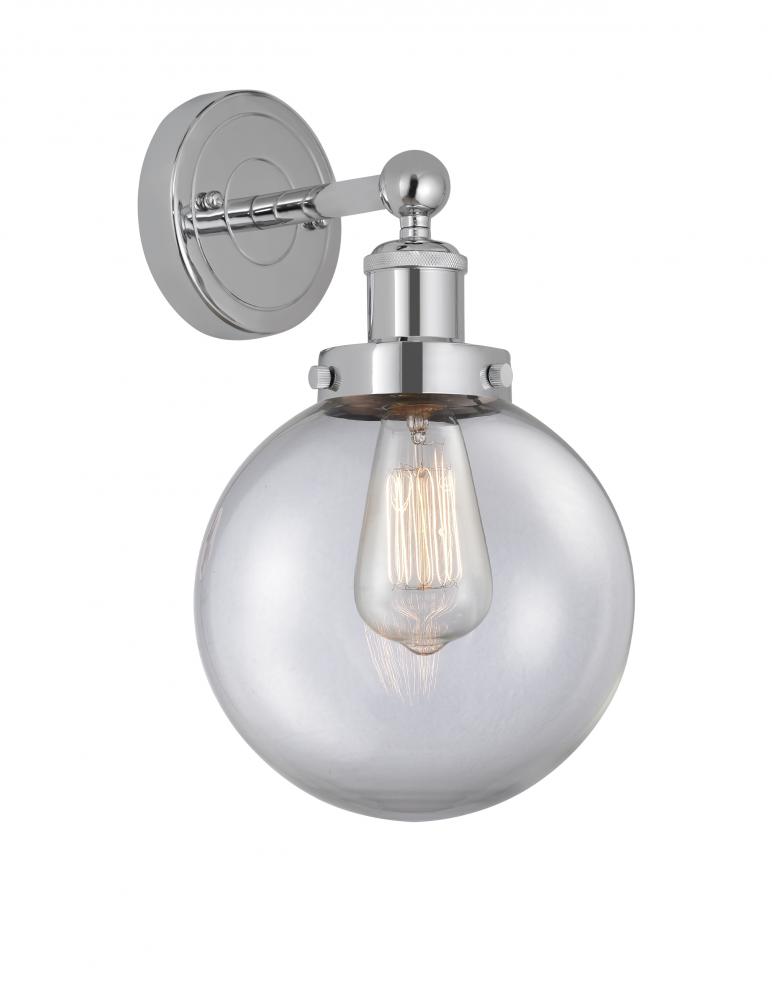 Beacon - 1 Light - 8 inch - Polished Chrome - Sconce