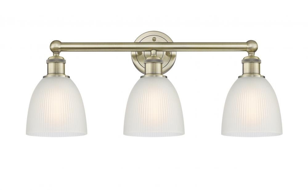 Castile - 3 Light - 24 inch - Antique Brass - Bath Vanity Light