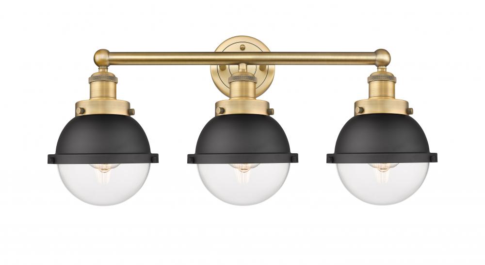 Edison - 3 Light - 25 inch - Brushed Brass - Bath Vanity Light