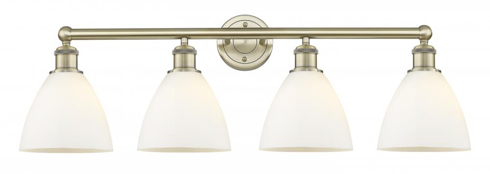 Bristol - 4 Light - 35 inch - Antique Brass - Bath Vanity Light