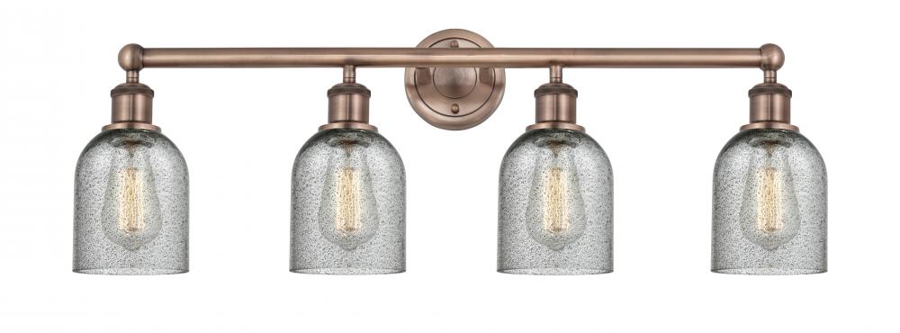 Caledonia - 4 Light - 32 inch - Antique Copper - Bath Vanity Light