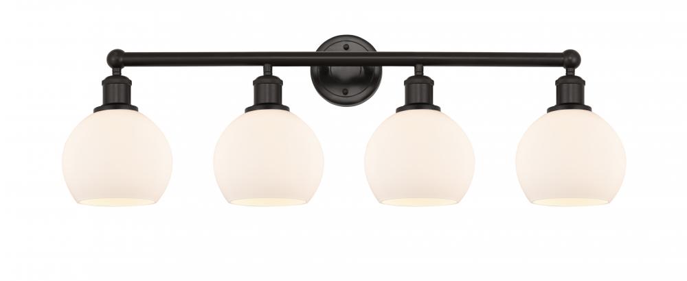 Athens - 4 Light - 33 inch - Oil Rubbed Bronze - Bath Vanity Light