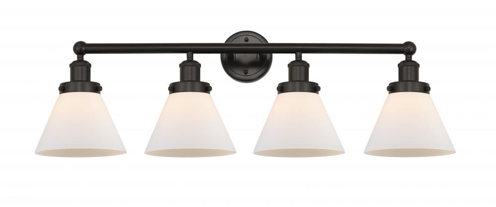 Cone - 4 Light - 35 inch - Oil Rubbed Bronze - Bath Vanity Light