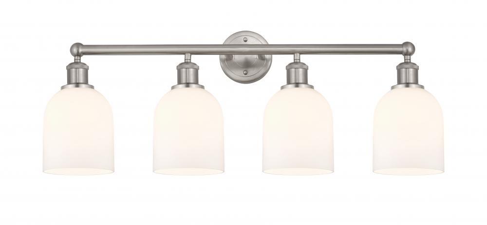 Bella - 4 Light - 33 inch - Brushed Satin Nickel - Bath Vanity Light