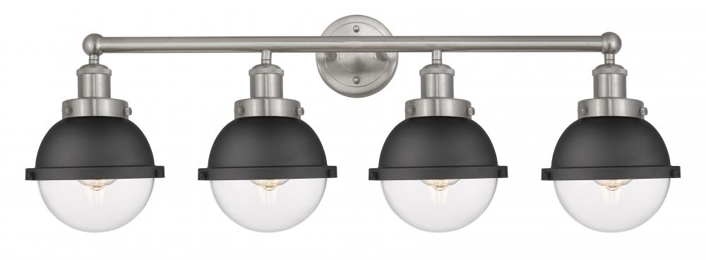 Edison - 4 Light - 34 inch - Satin Nickel - Bath Vanity Light