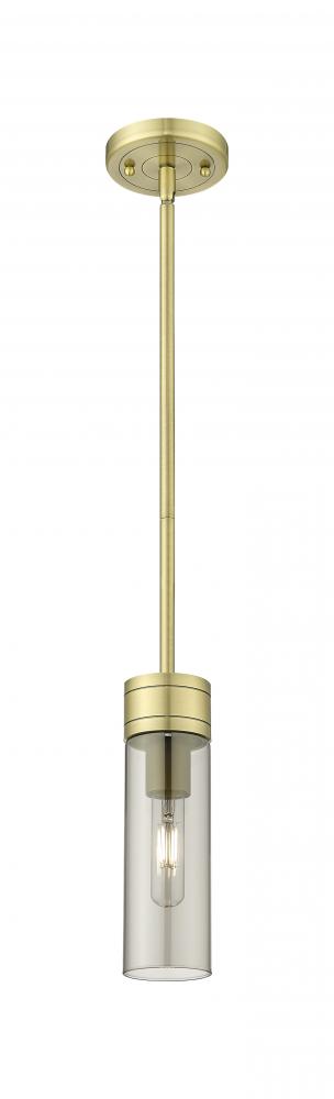 Boreas - 1 Light - 3 inch - Antique Brass - Stem Hung - Mini Pendant